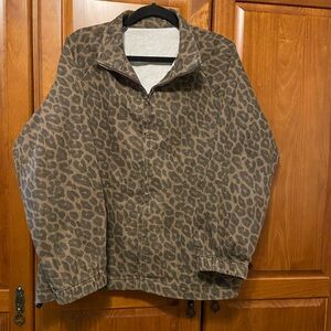 Leopard Print Jacket‎